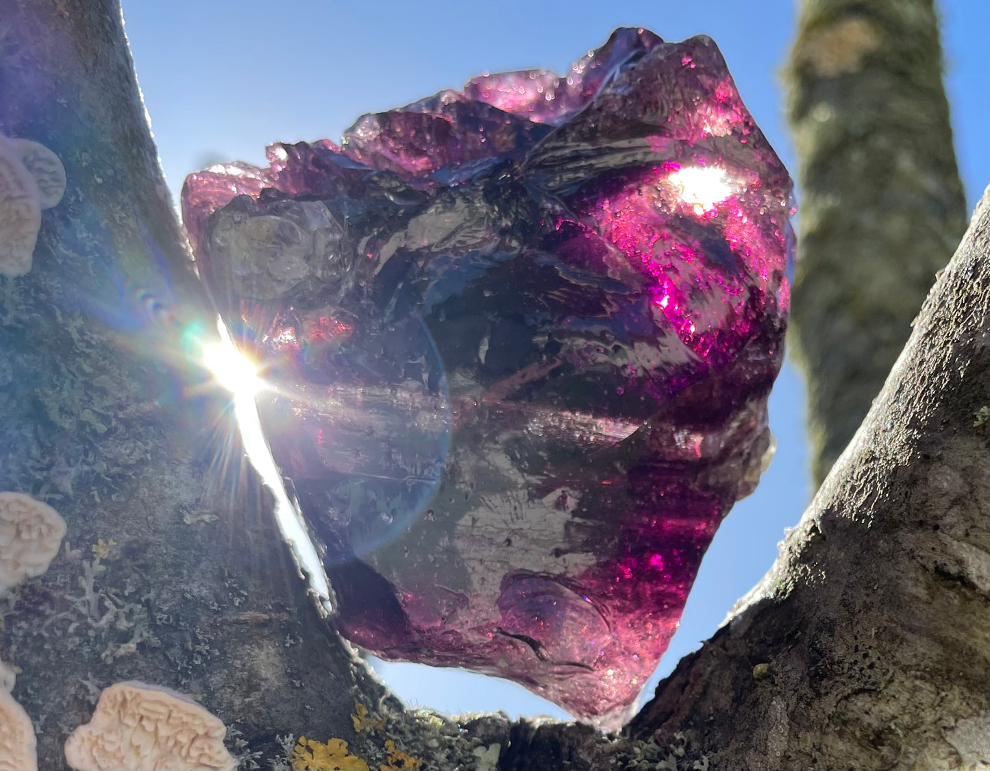 ANDARA Russe KERIS Valerian Garnet 212 g ~ cristaux andaras