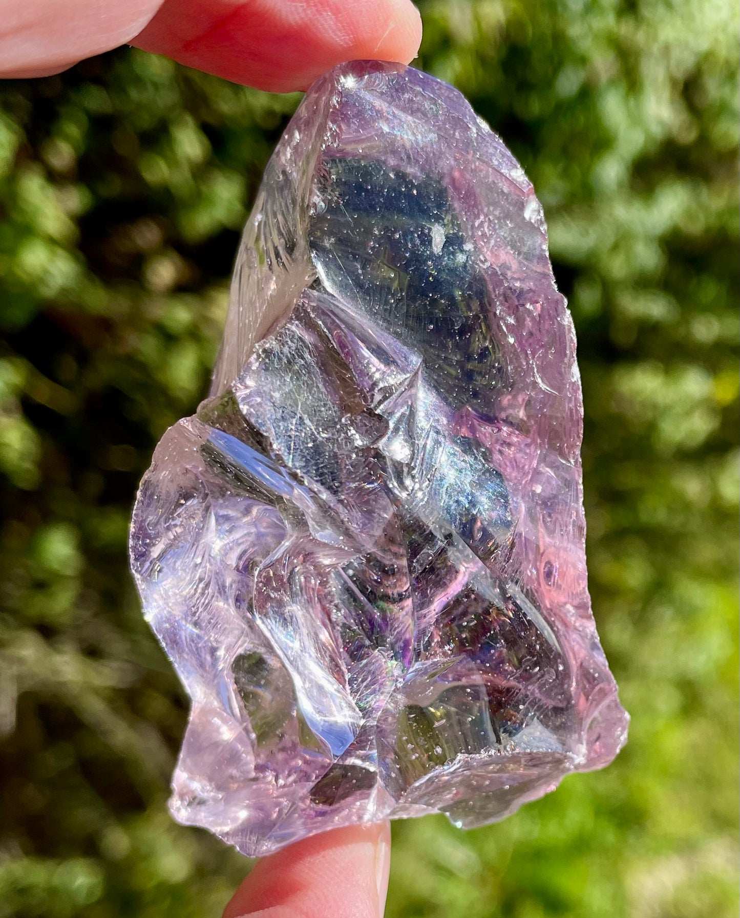 ANDARA Français Lilac de rose ~ 89 g | French Andaras crystals