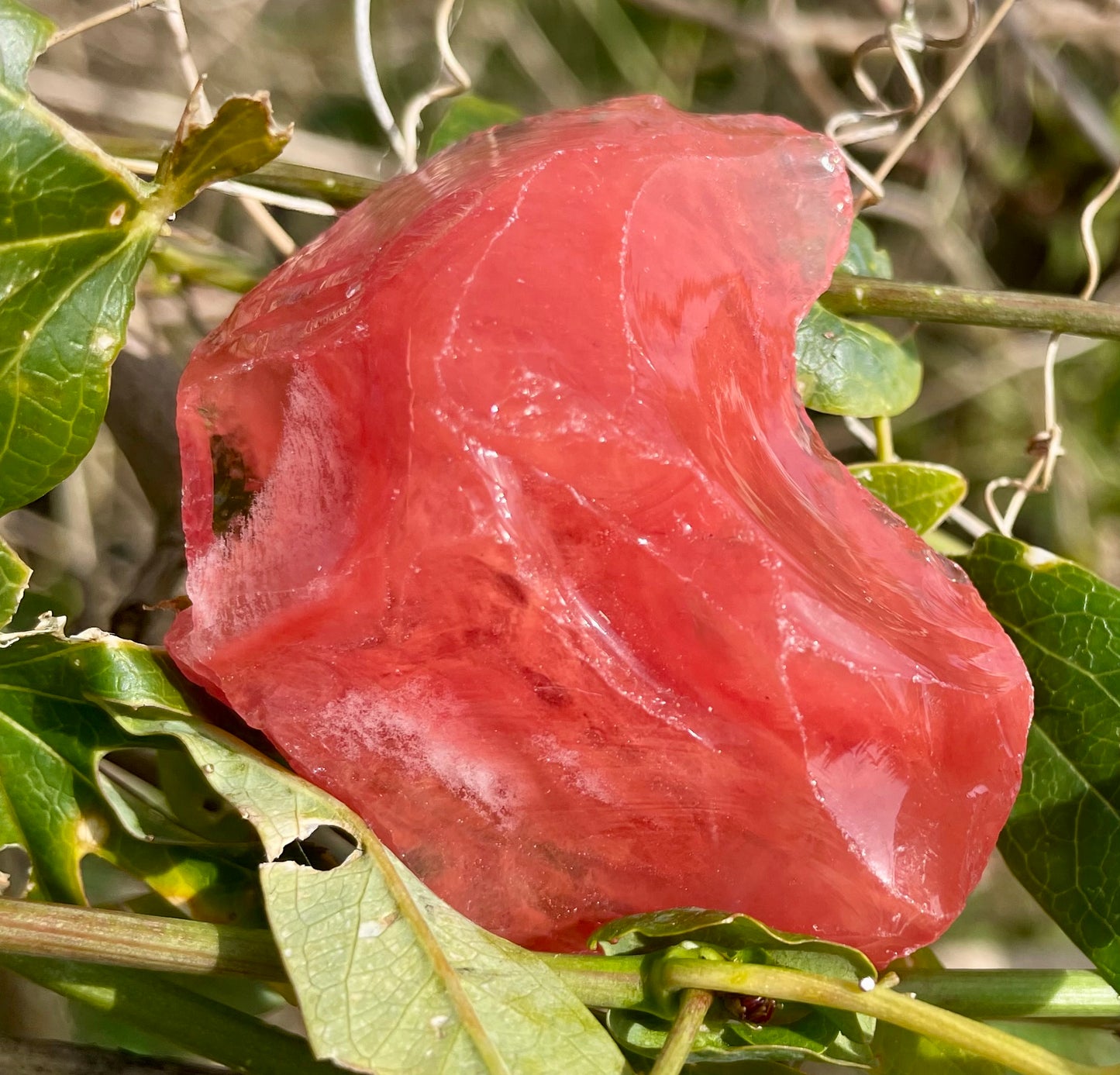 ANDARA compassion de rose | pierre cristalline ~ 55 g