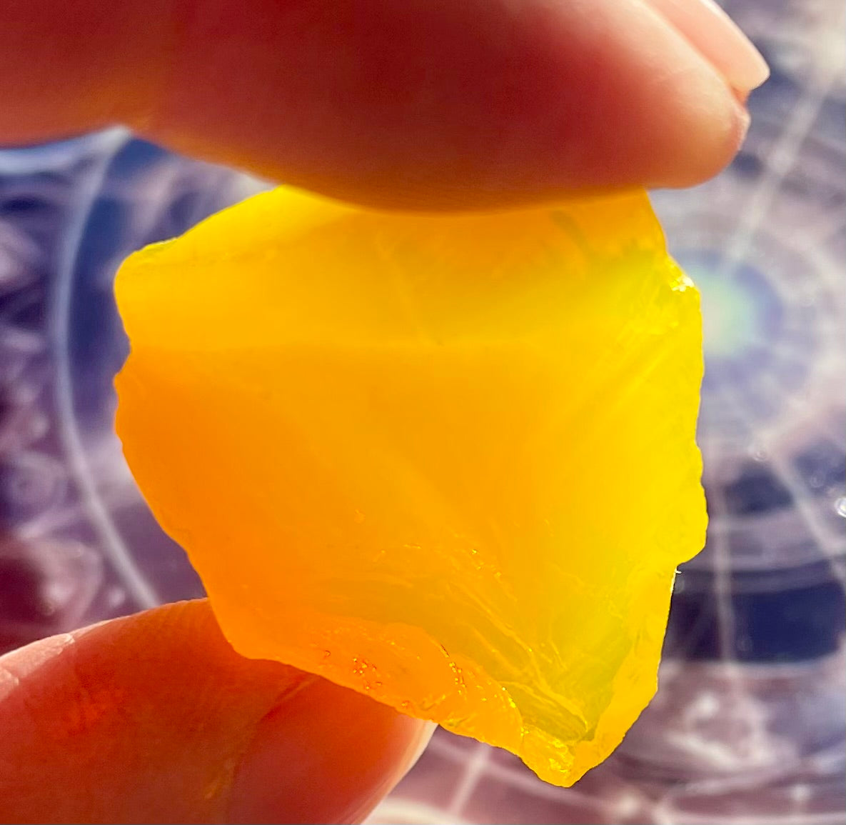 Mini baby ANDARA Dragon jaune 6 g | Cristal 5D / 777 •