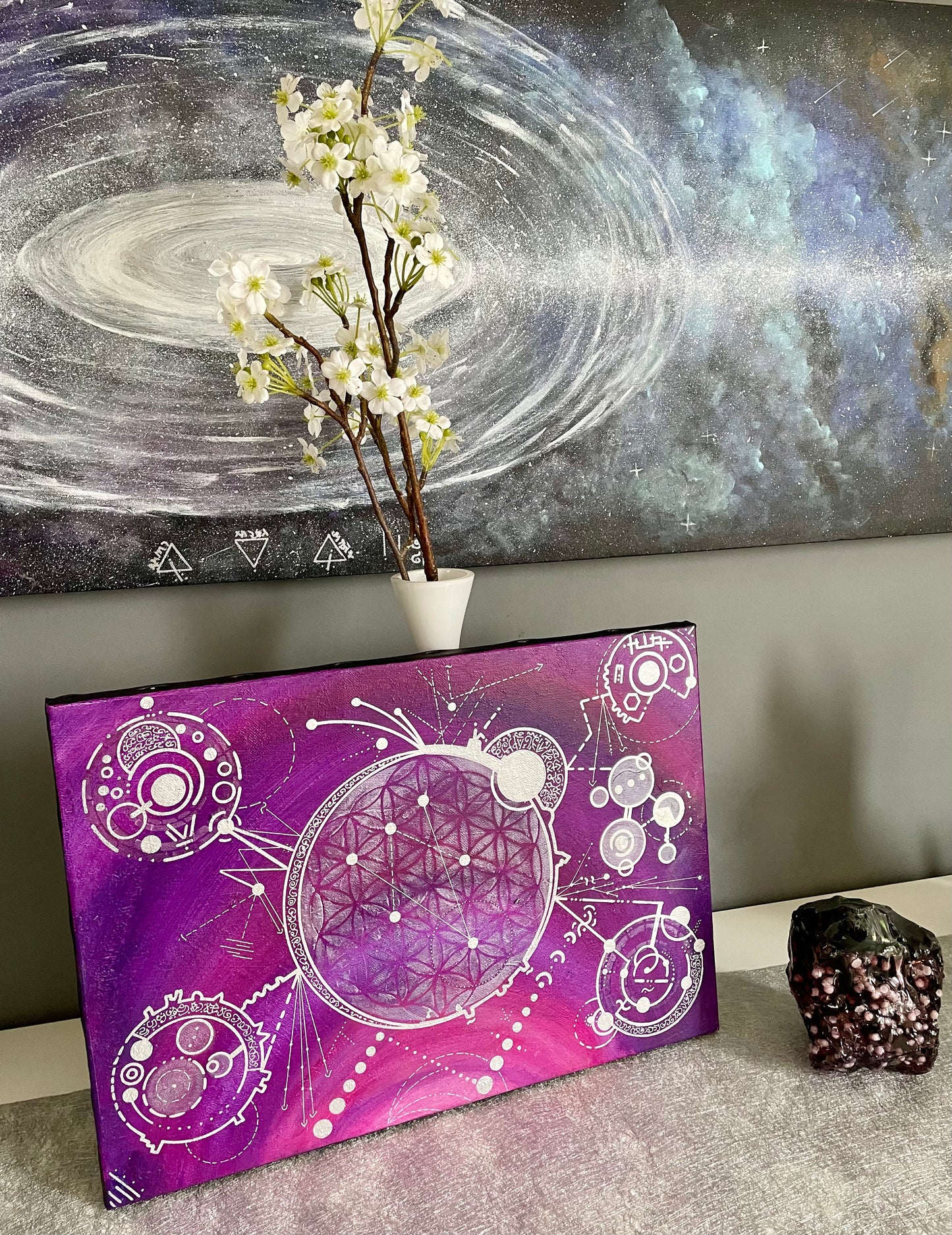 ENCENSEMENT | peinture vibratoire énergétique | ECLESIAH nathalie daout