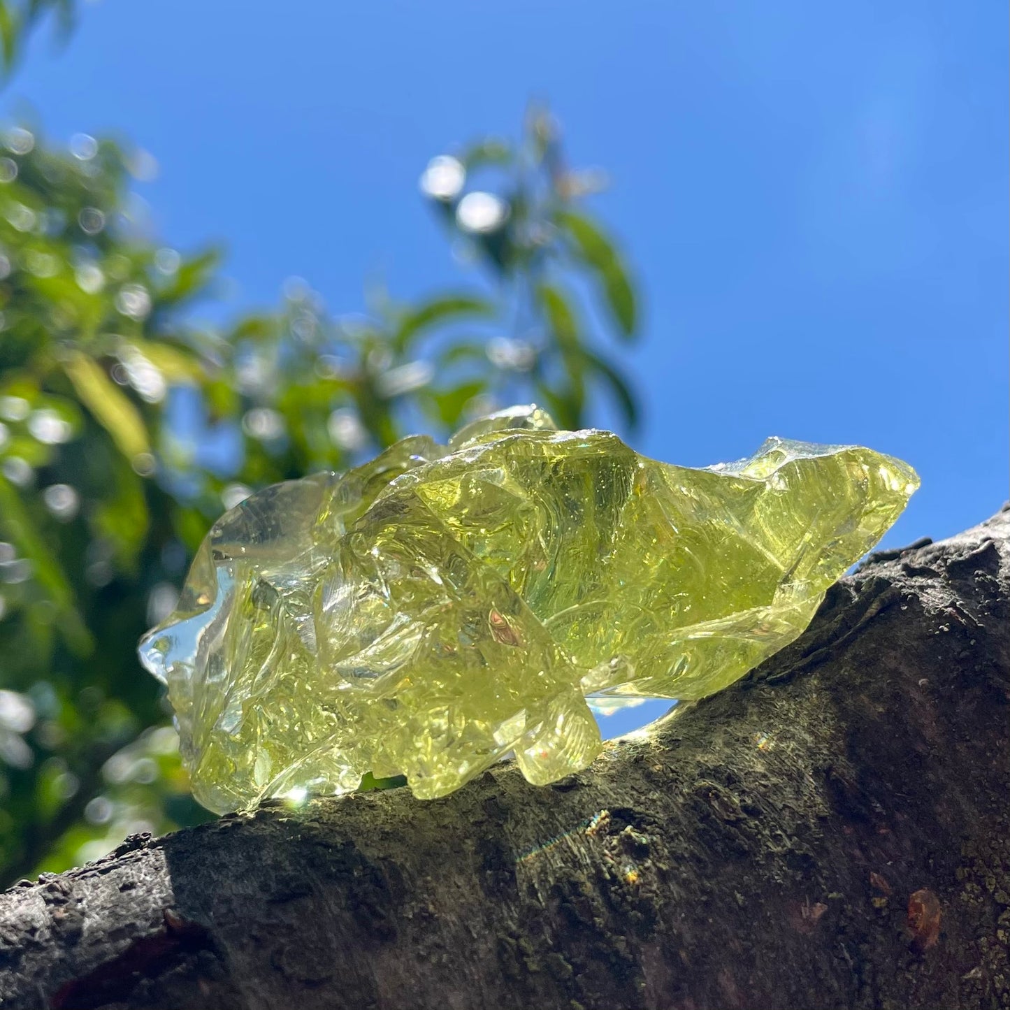 Rare ANDARA Français Electric yellow 97 g | Cristal 5D / 777 •