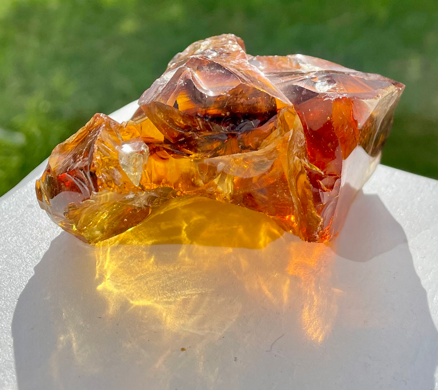 ANDARA Français Chamane du Soleil des 4 Terres Ambrées | 178 g | French ANDARA crystal