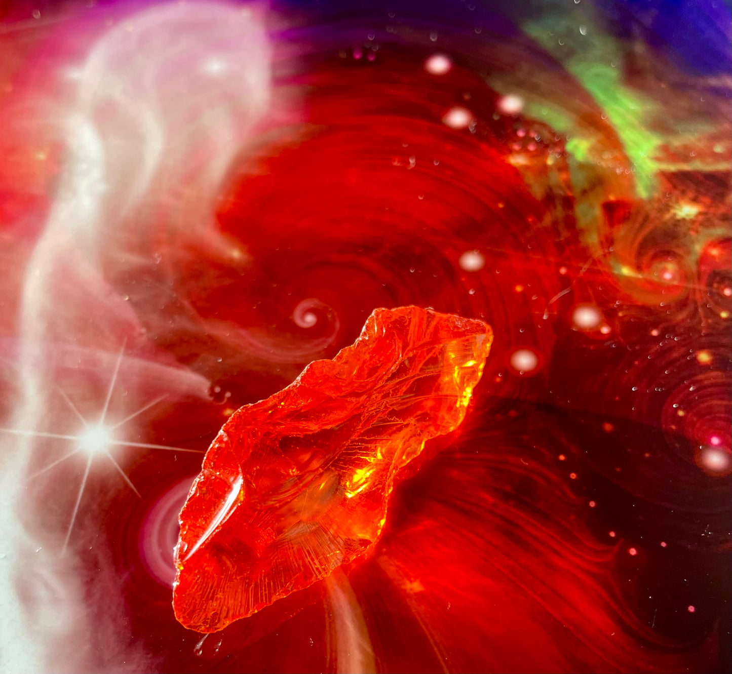 Petit Baby ANDARA Aube rouge de Lemurie 8 g | cristal 5D / 777