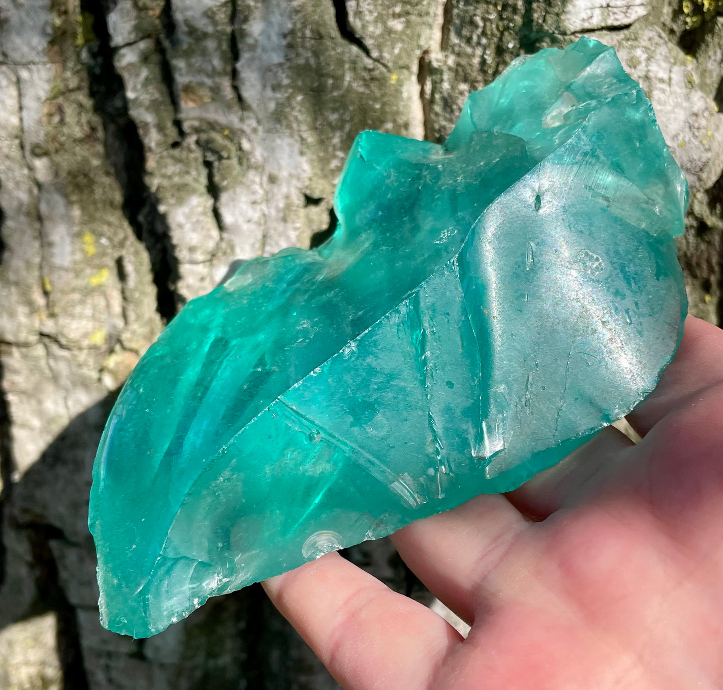 Rare ANDARA Français Le Messager ~ 405 g | French crystal Andaras