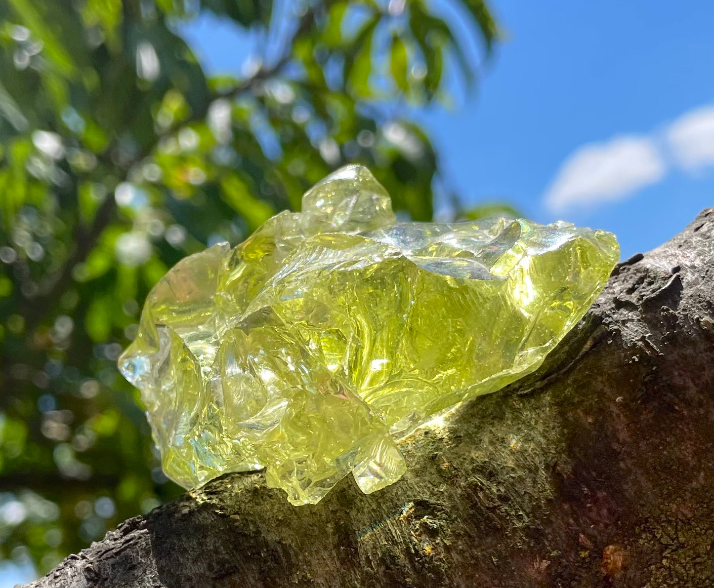 Rare ANDARA Français Electric yellow 97 g | Cristal 5D / 777 •