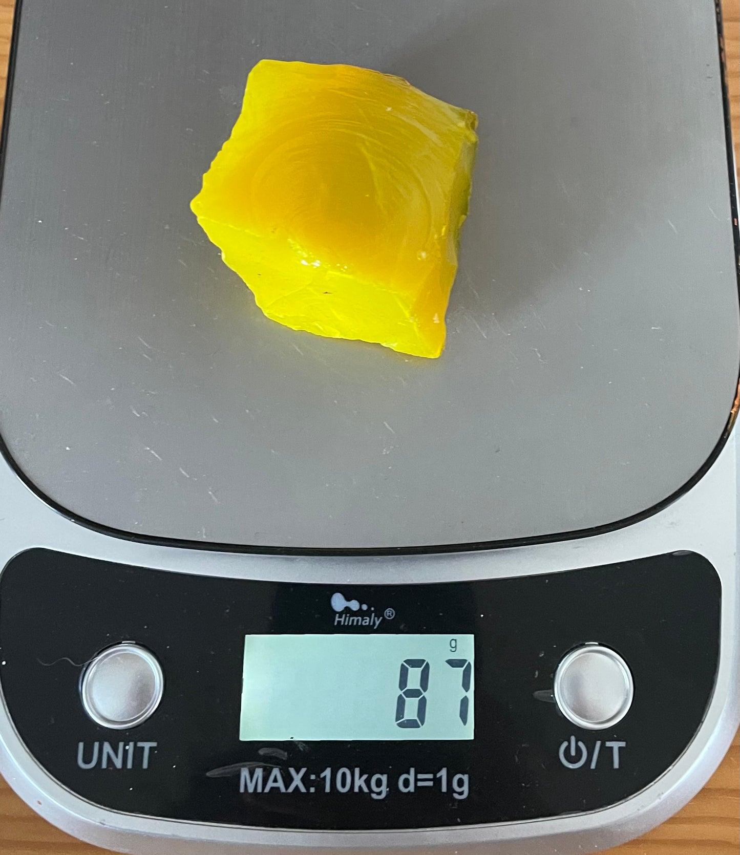 ANDARA Dragon jaune de la création| 87 g / 777 cristal 5D •
