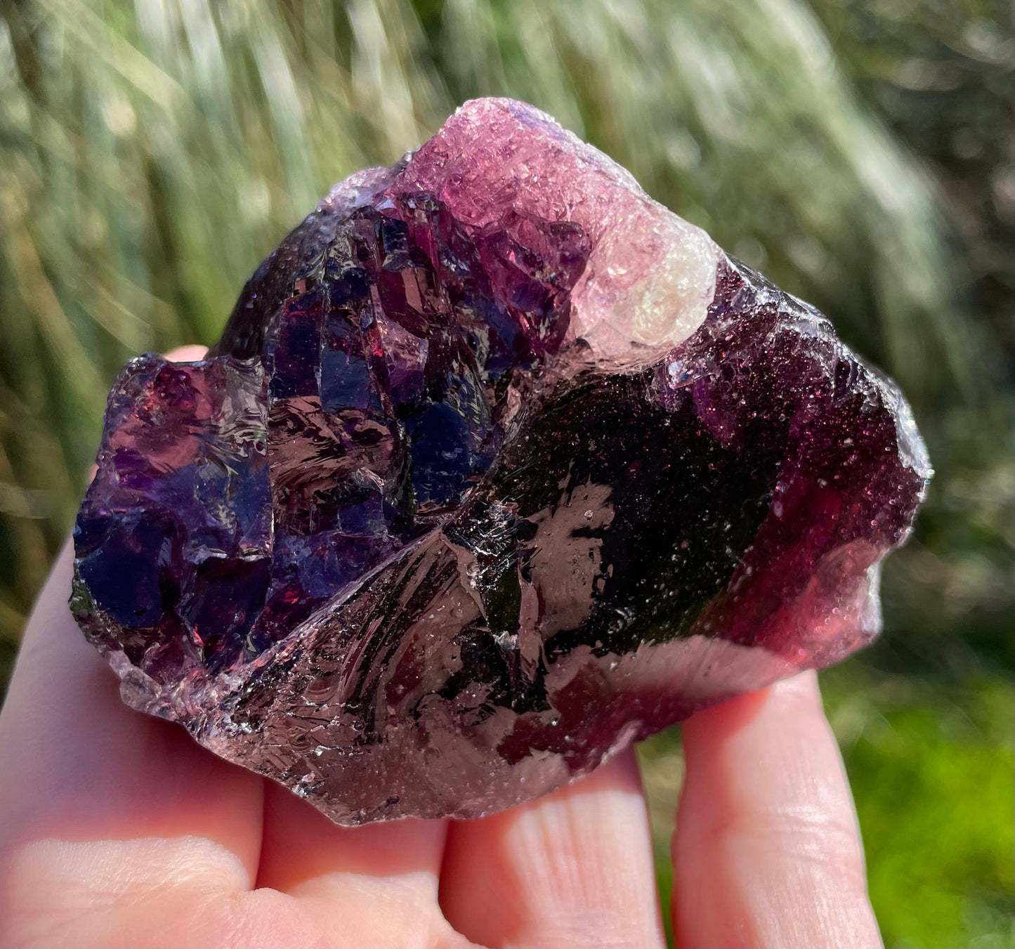 ANDARA Russe KERIS Valerian Garnet 212 g ~ cristaux andaras