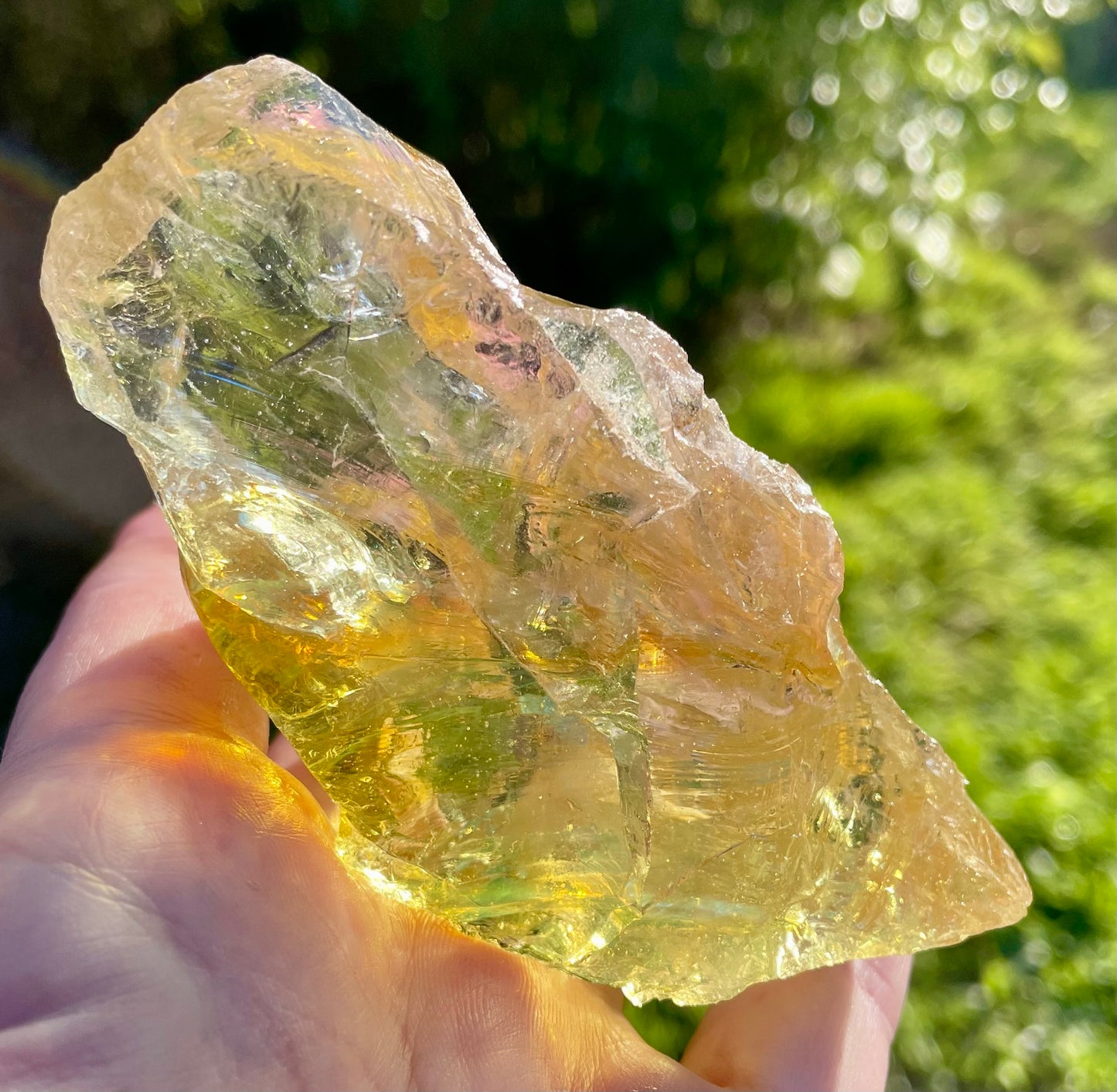 Rare ANDARA Français Solaris tricolore 252 g | French Andara crystal