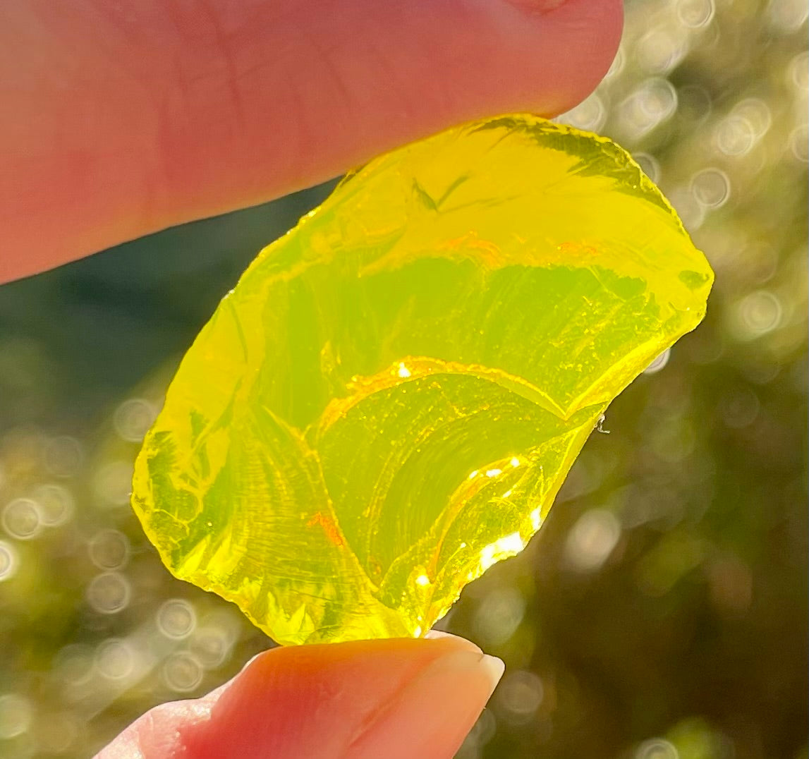 Mini baby ANDARA Dragon jaune 7 g | Cristal 5D / 777 •