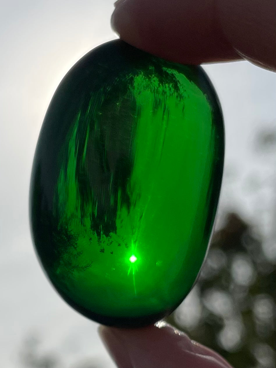 ANDARA oeuf onde de forme vert émeraude 36 g