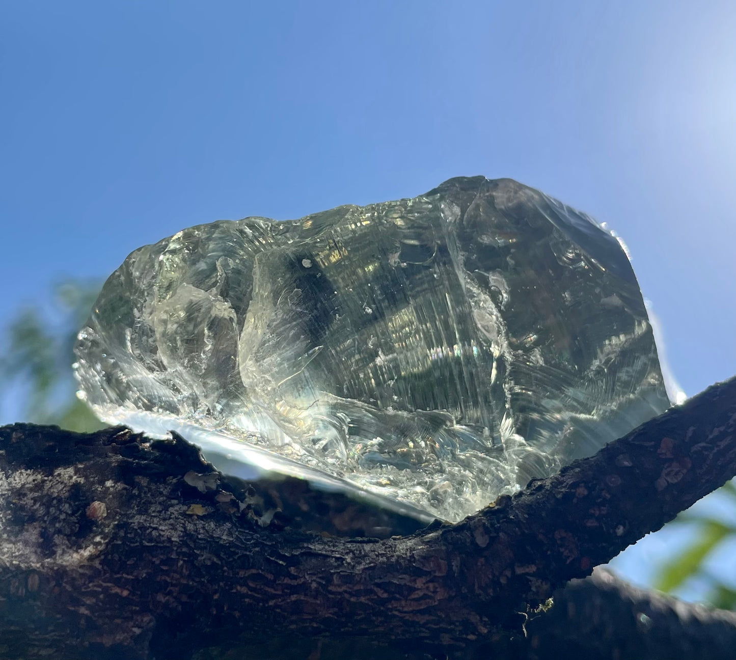 Rare ANDARA Africain Champagne ~ 119 g | 777 cristal 5D