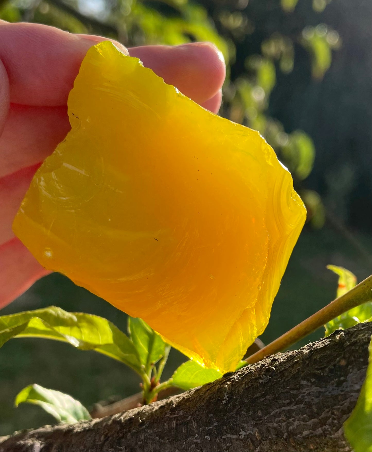 ANDARA Dragon jaune de la création| 87 g / 777 cristal 5D •
