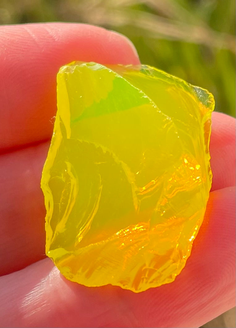 Mini baby ANDARA Dragon jaune 7 g | Cristal 5D / 777 •