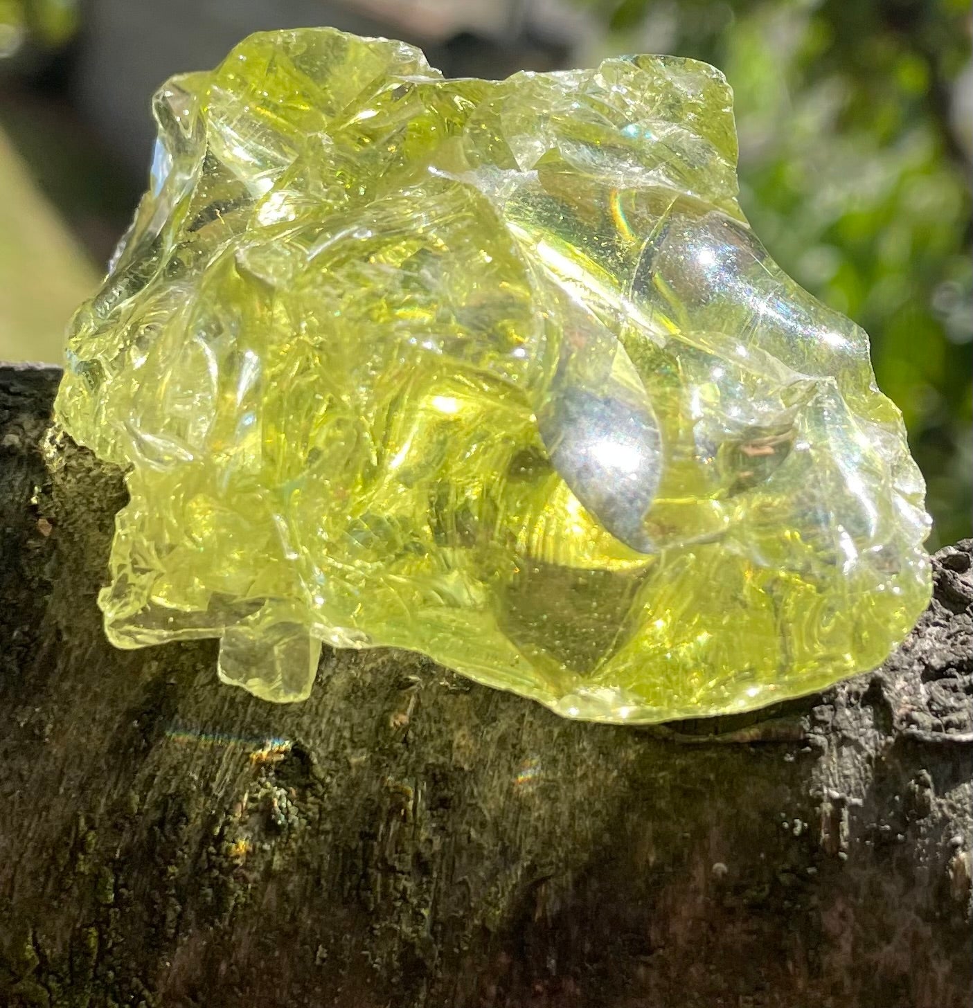 Rare ANDARA Français Electric yellow 97 g | Cristal 5D / 777 •