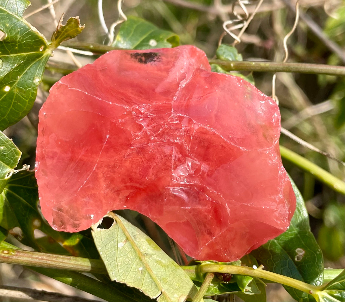 ANDARA compassion de rose | pierre cristalline ~ 55 g