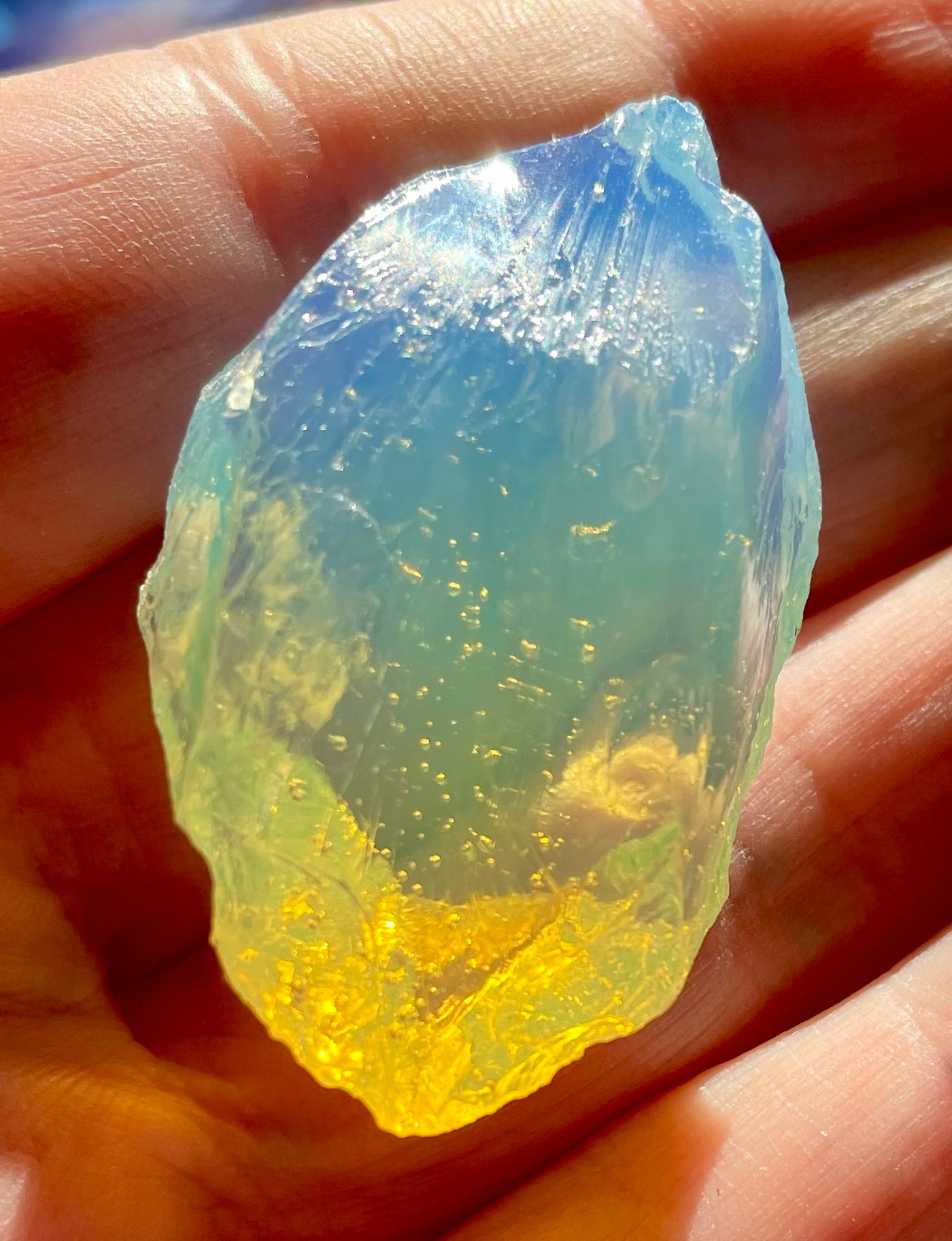 Rare baby ANDARA Lignée des origines bleuté | 20 g | cristal 5D / 777