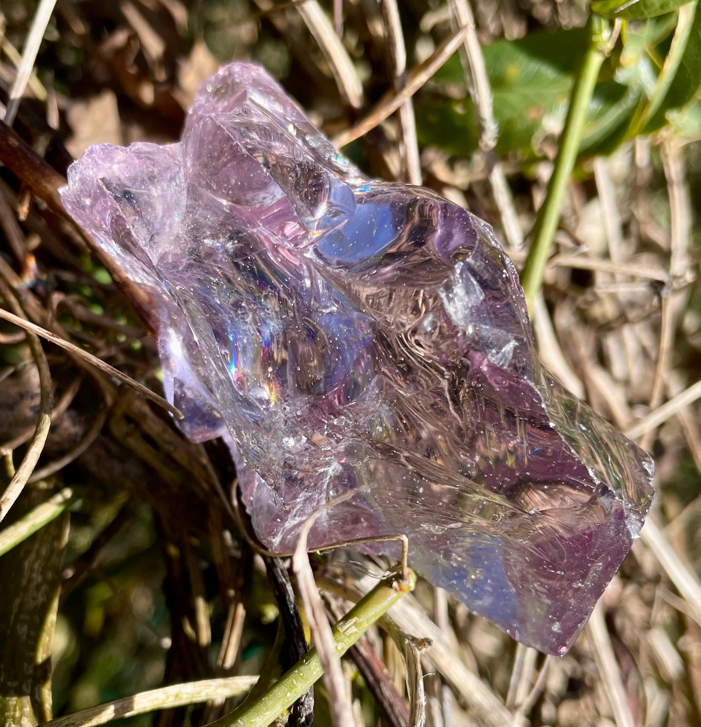 ANDARA Français Lilac de rose ~ 89 g | French Andaras crystals