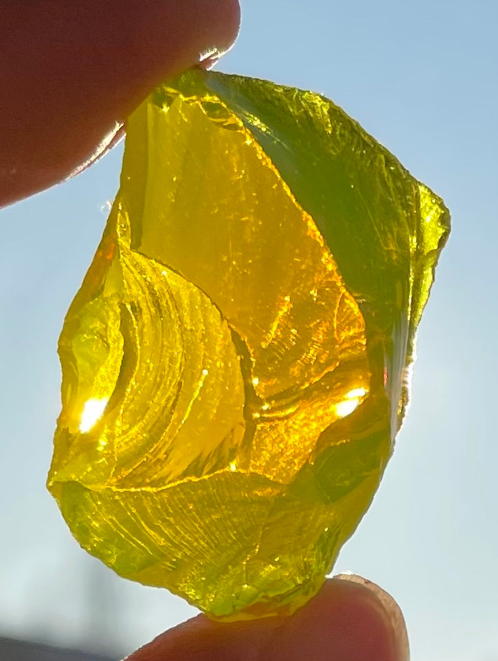 Mini baby ANDARA Dragon jaune 7 g | Cristal 5D / 777 •