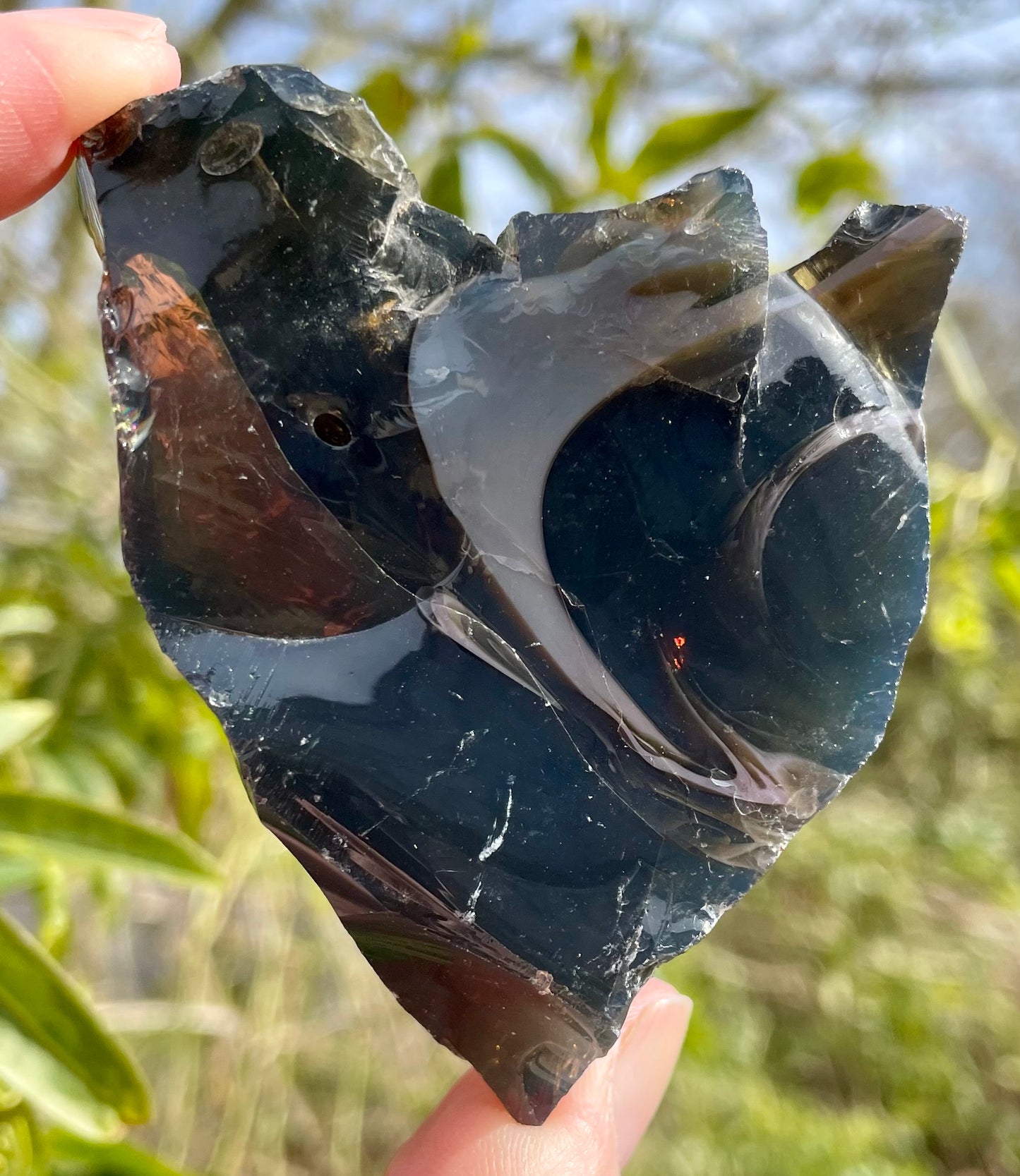 Rare ANDARA• Français Iridium Cobalt Violet Or 158 g | French Andara