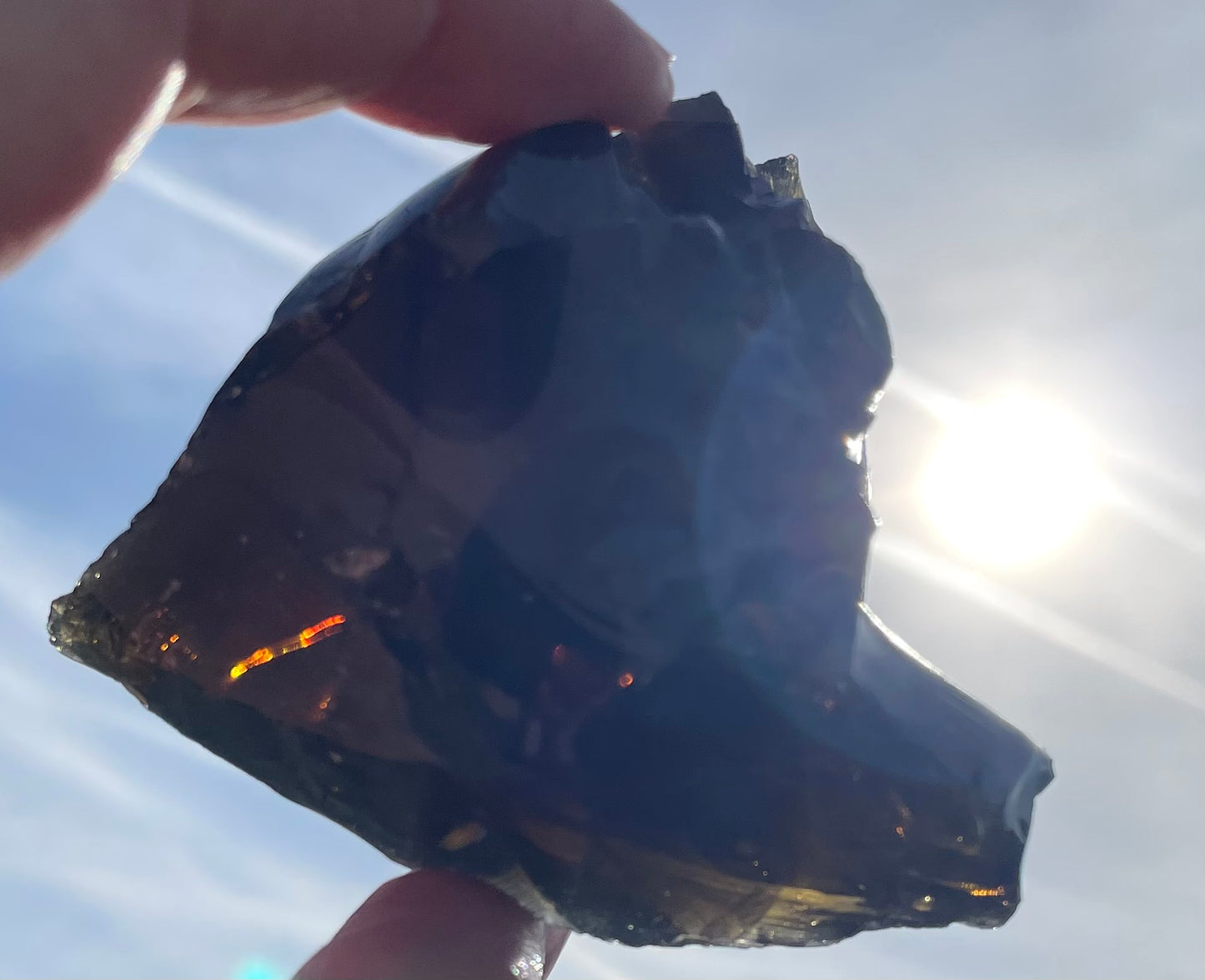 Rare ANDARA• Français Iridium Cobalt Violet Or 158 g | French Andara