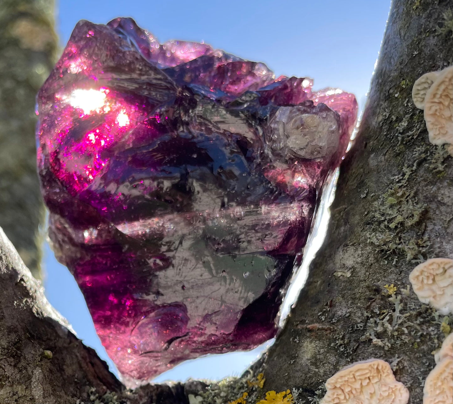 ANDARA Russe KERIS Valerian Garnet 212 g ~ cristaux andaras