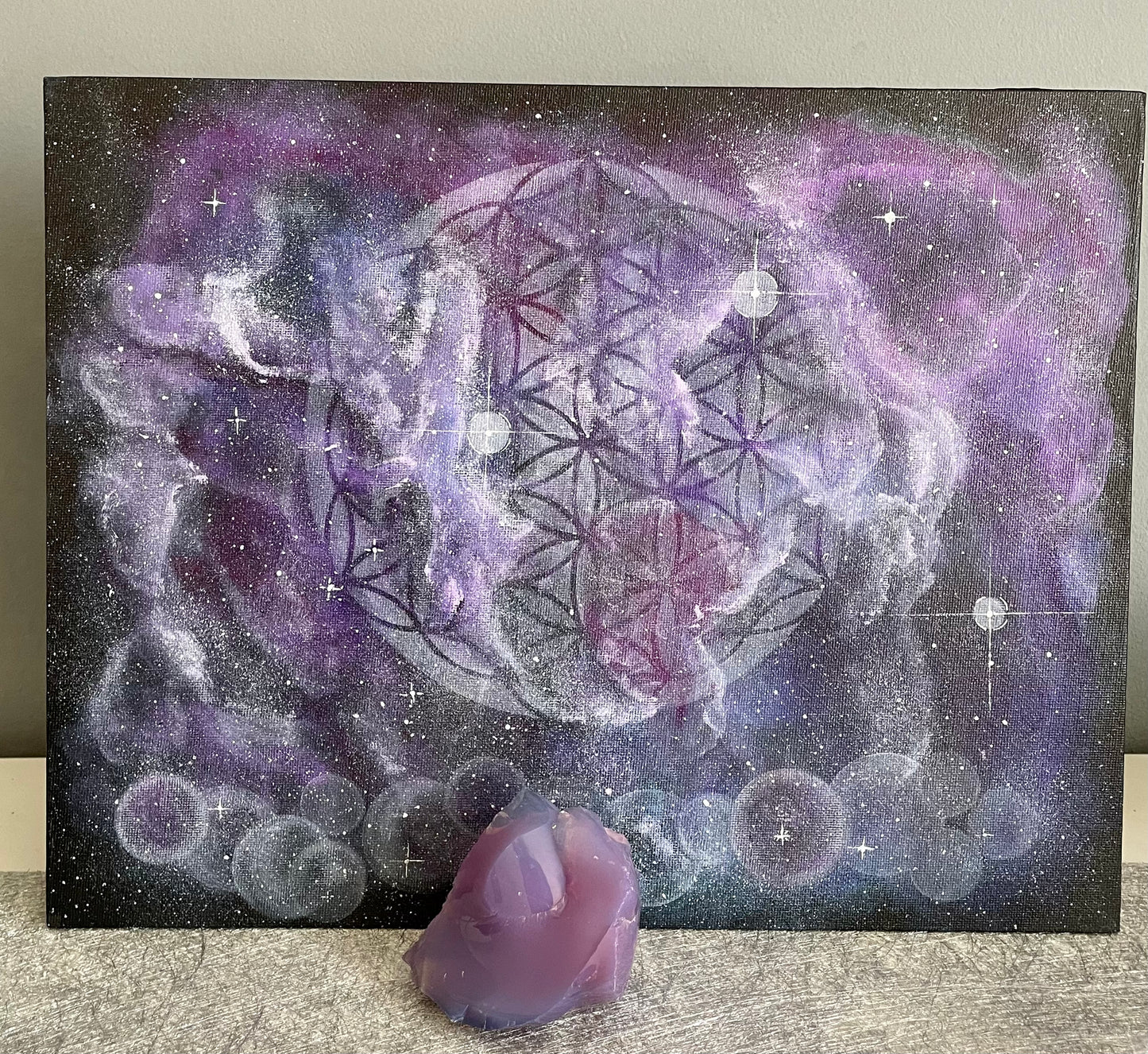 Transcending | Peinture vibratoire | Art & Andara