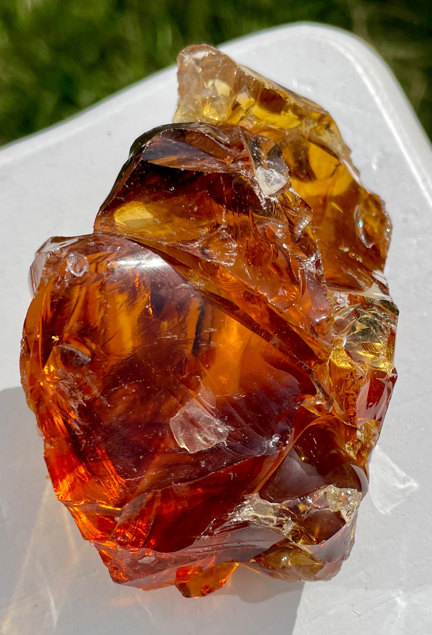 ANDARA Français Chamane du Soleil des 4 Terres Ambrées | 178 g | French ANDARA crystal