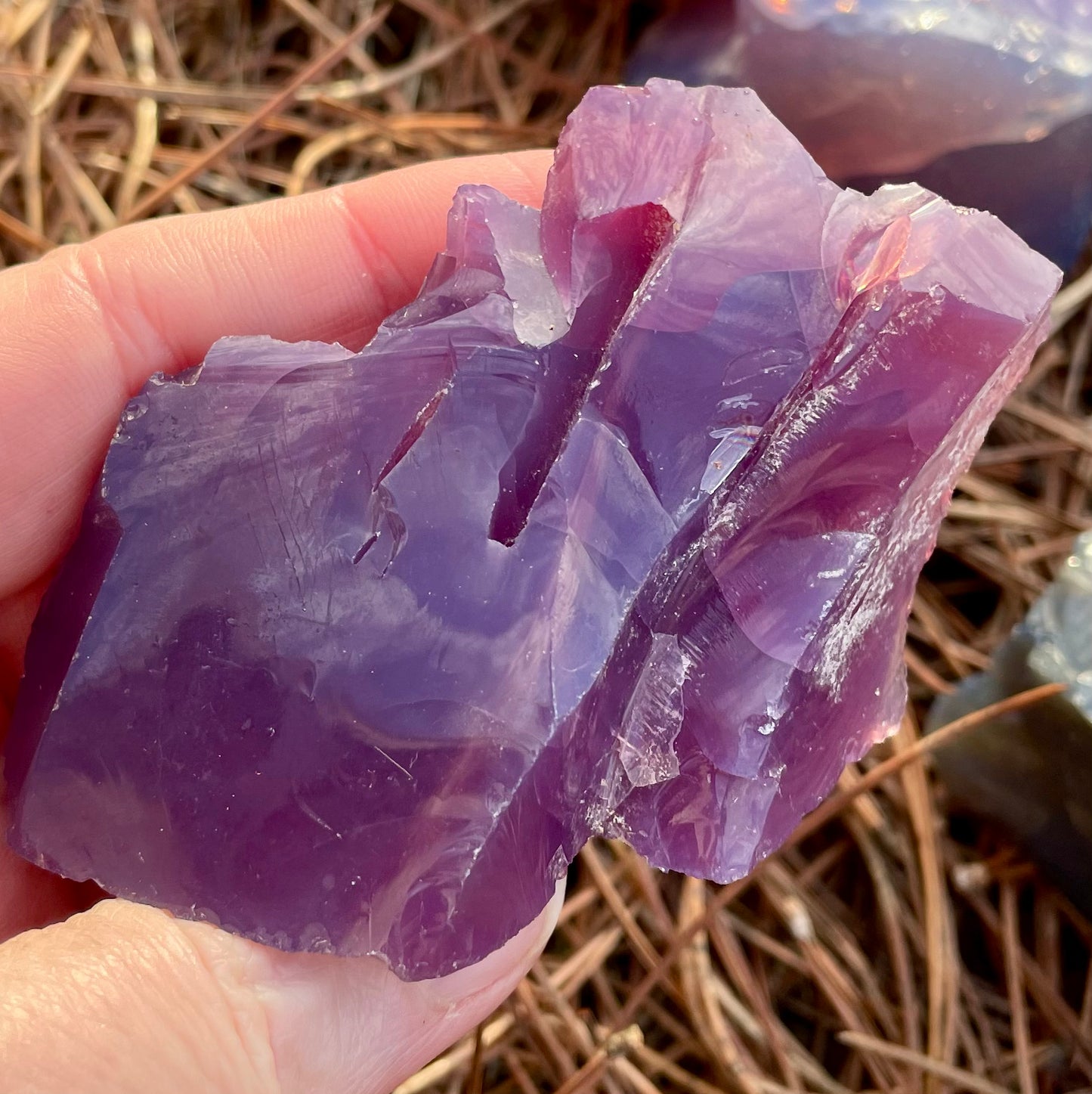 Violets Français | Lot pierre cristalline ANDARA ~ 670 g