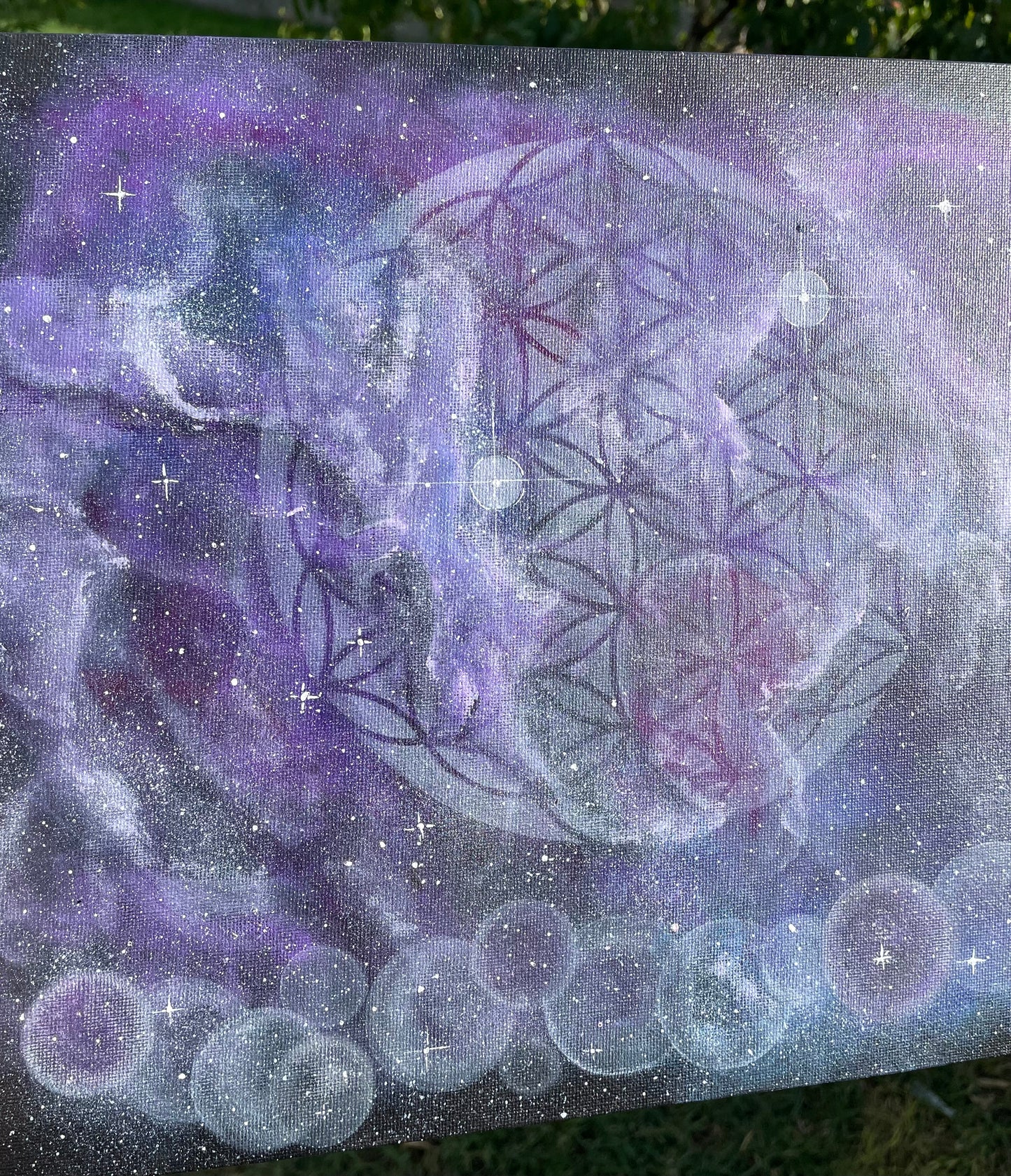 Transcending | Peinture vibratoire | Art & Andara