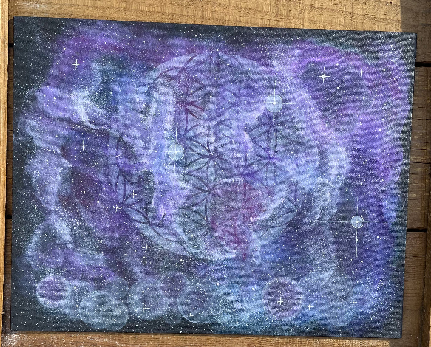 Transcending | Peinture vibratoire | Art & Andara