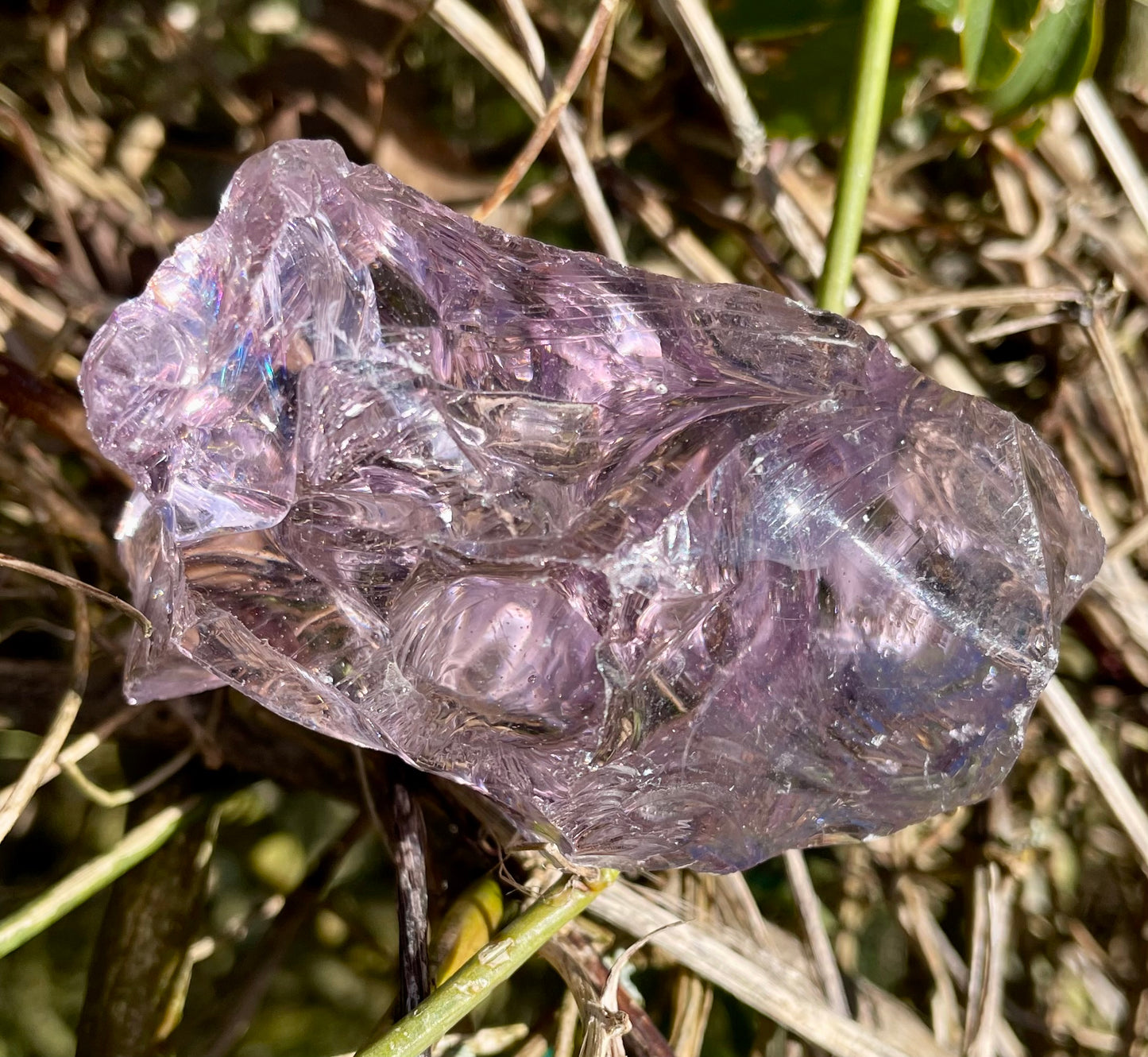 ANDARA Français Lilac de rose ~ 89 g | French Andaras crystals