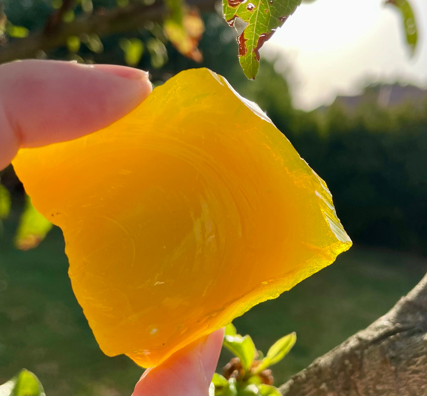 ANDARA Dragon jaune de la création| 87 g / 777 cristal 5D •