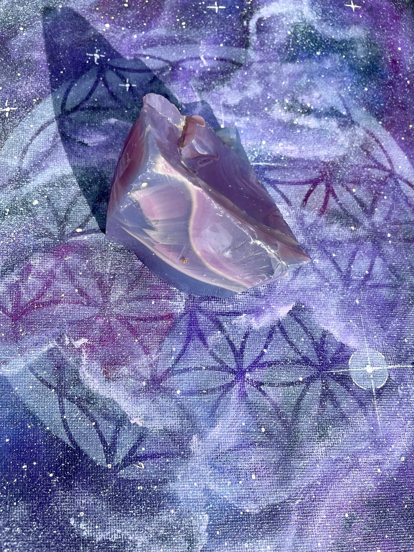 Transcending | Peinture vibratoire | Art & Andara