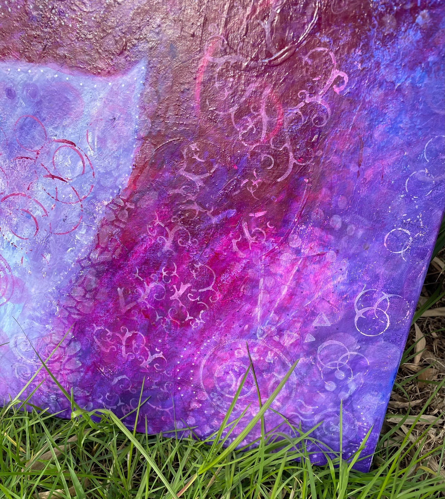 Dragon Magenta | ANDARA & Peinture | Soin énergétique