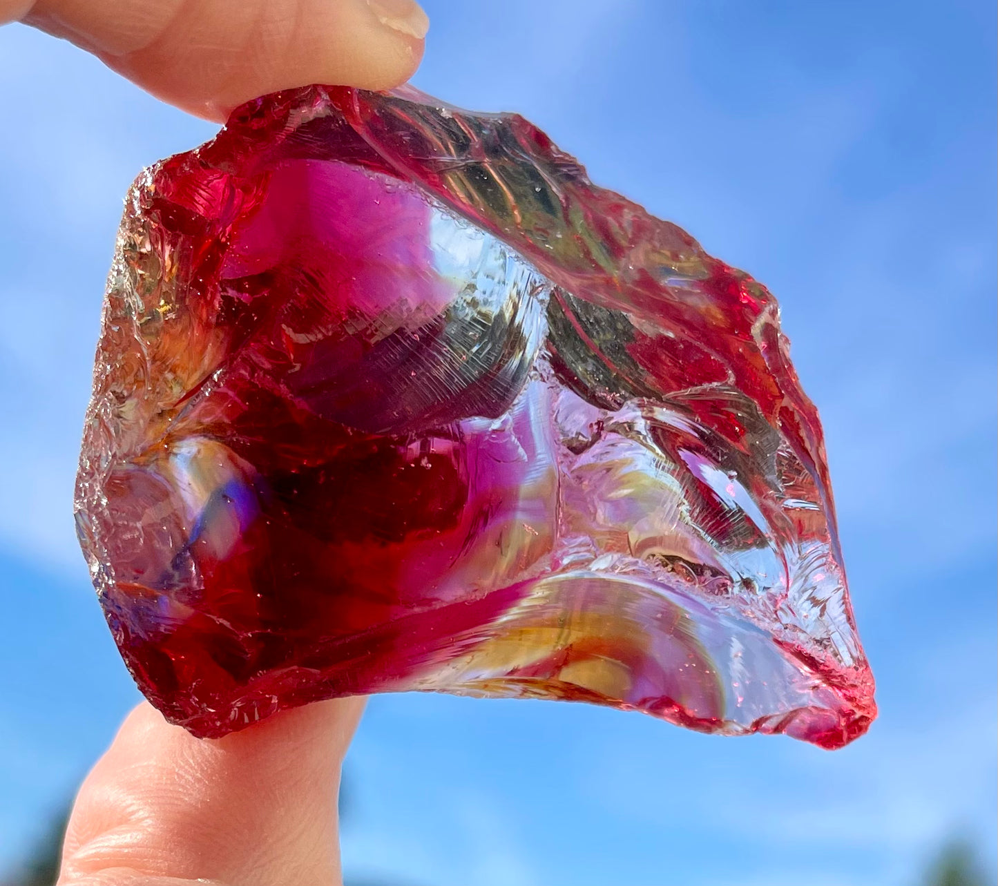 Rainbow | Lot pierre cristalline ANDARA ~ 505 g