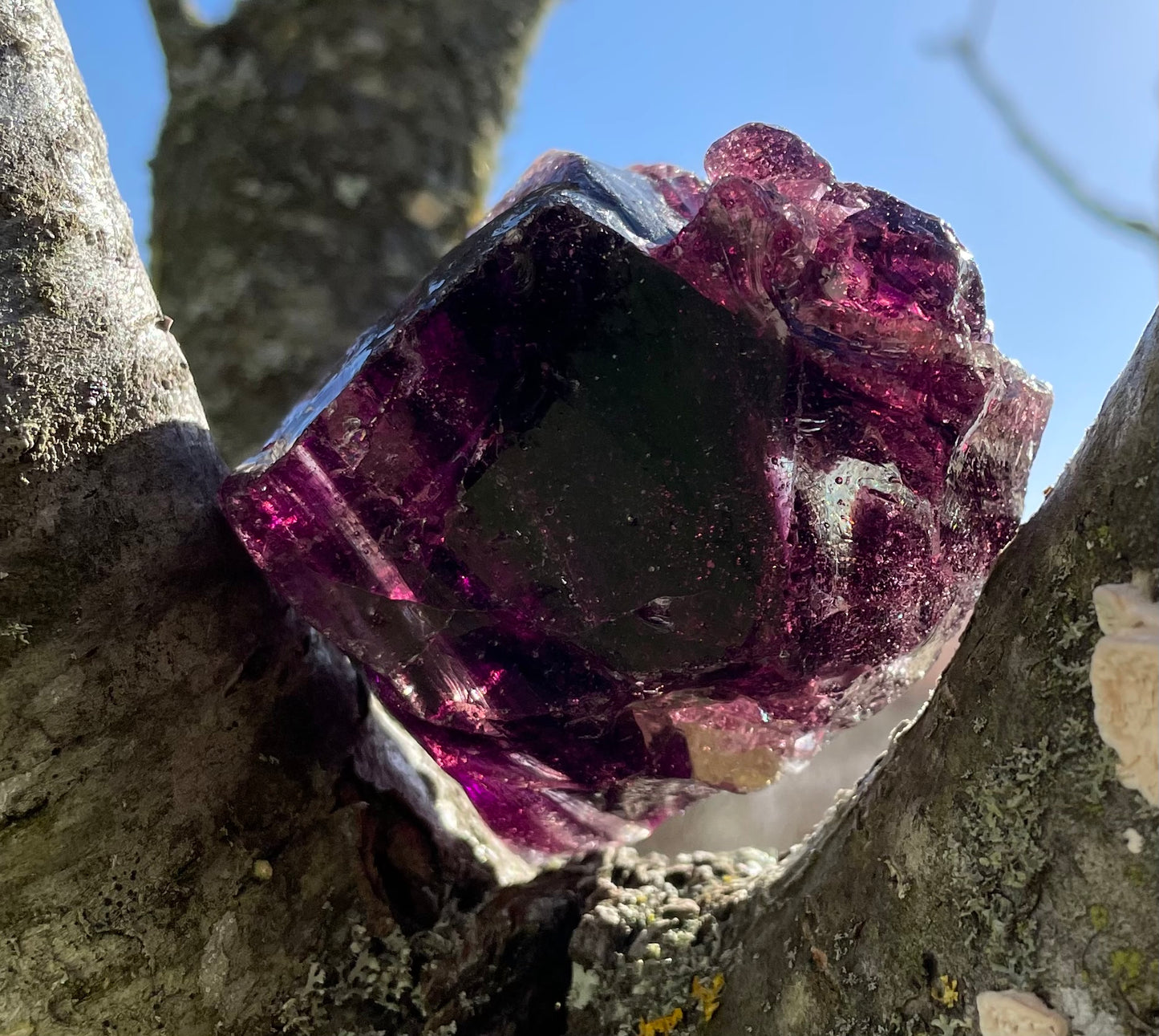 ANDARA Russe KERIS Valerian Garnet 212 g ~ cristaux andaras