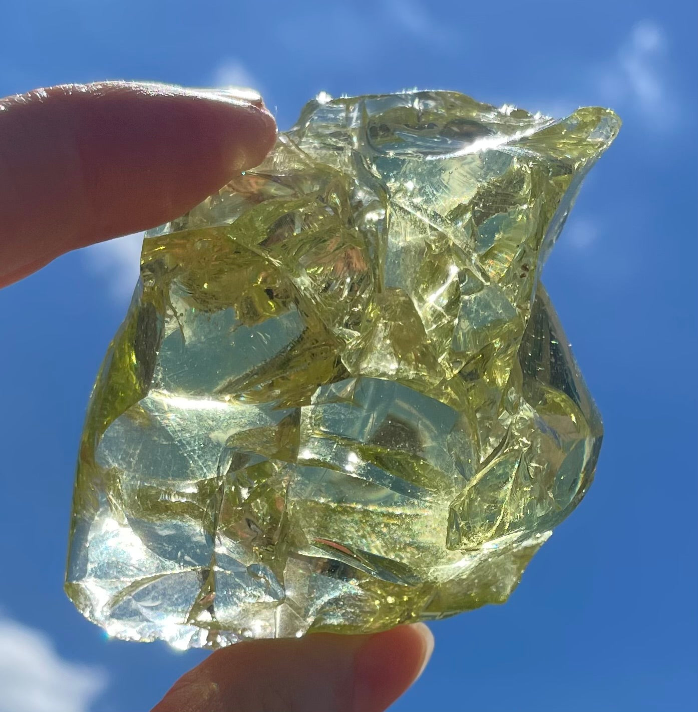 Rare ANDARA Français Electric yellow 97 g | Cristal 5D / 777 •