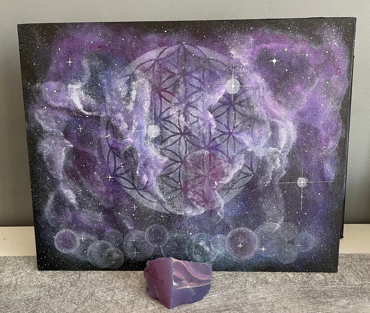 Transcending | Peinture vibratoire | Art & Andara