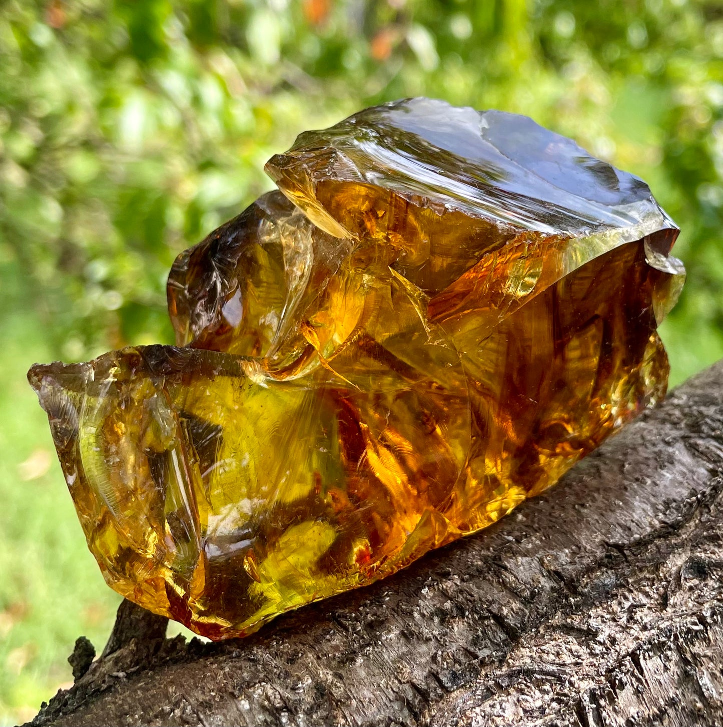ANDARA Français Chamane du Soleil des 4 Terres Ambrées | 178 g | French ANDARA crystal