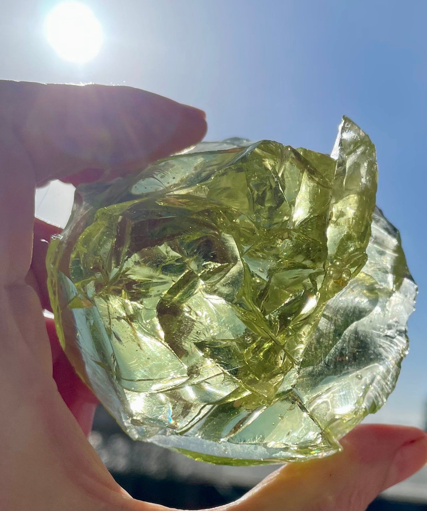 Rare ANDARA Français Electric green 155 g | Cristal 5D / 777 •