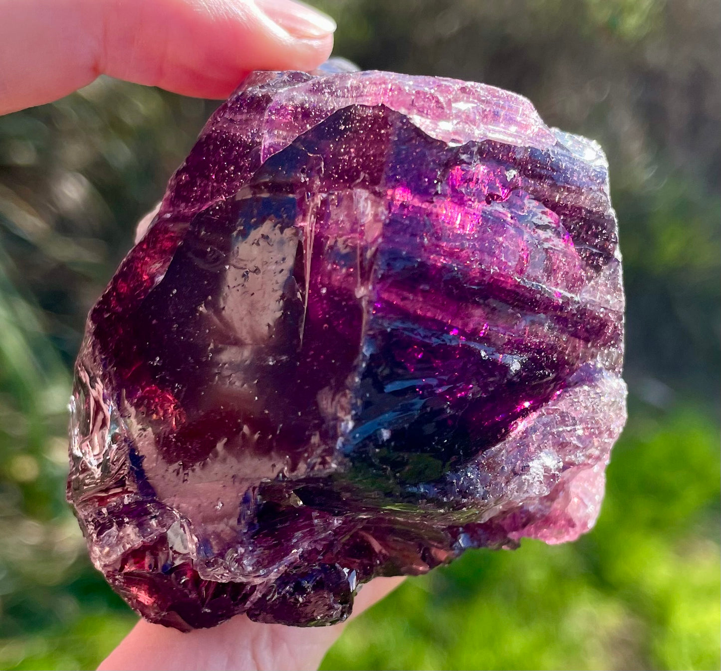 ANDARA Russe KERIS Valerian Garnet 212 g ~ cristaux andaras