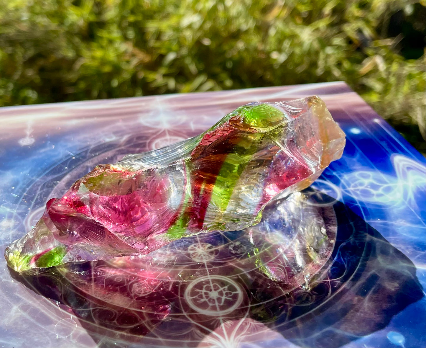 ANDARA Clear Rainbow Oracle | 288 g | cristal 5D / 777