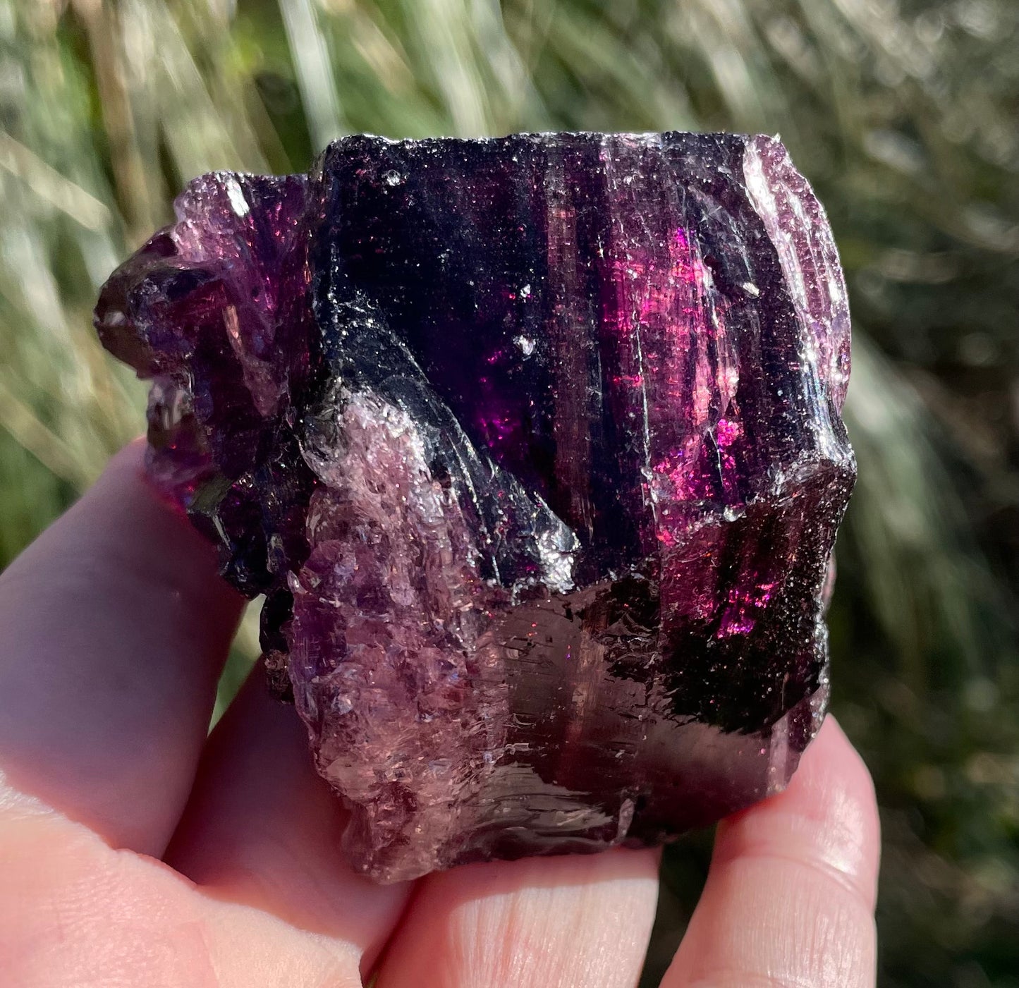 ANDARA Russe KERIS Valerian Garnet 212 g ~ cristaux andaras