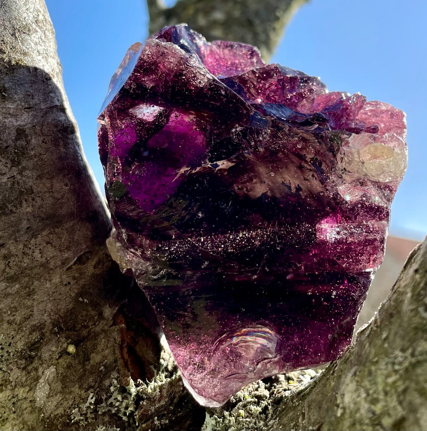 ANDARA Russe KERIS Valerian Garnet 212 g ~ cristaux andaras