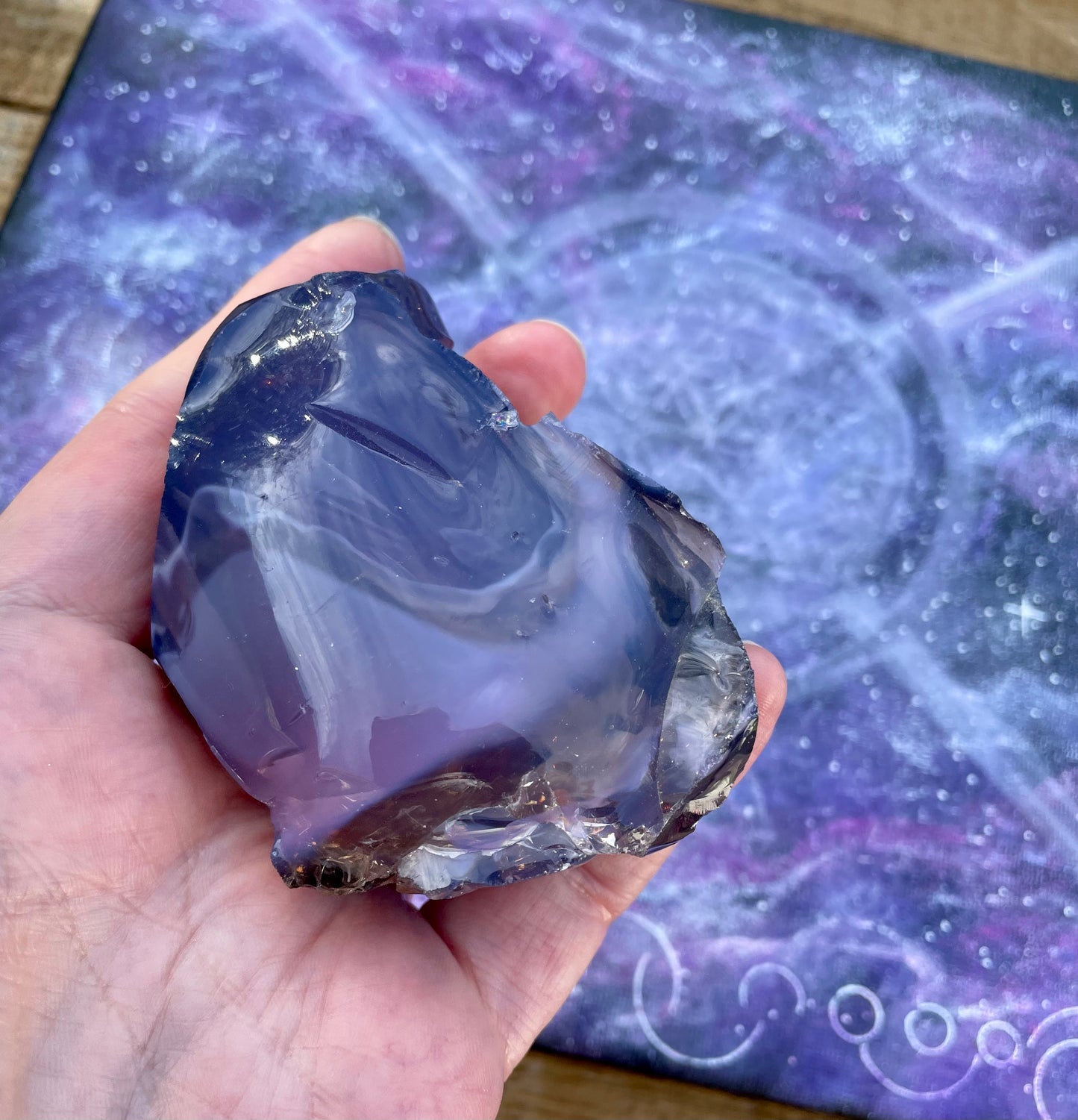 Transition | Peinture vibratoire | Art & Andara