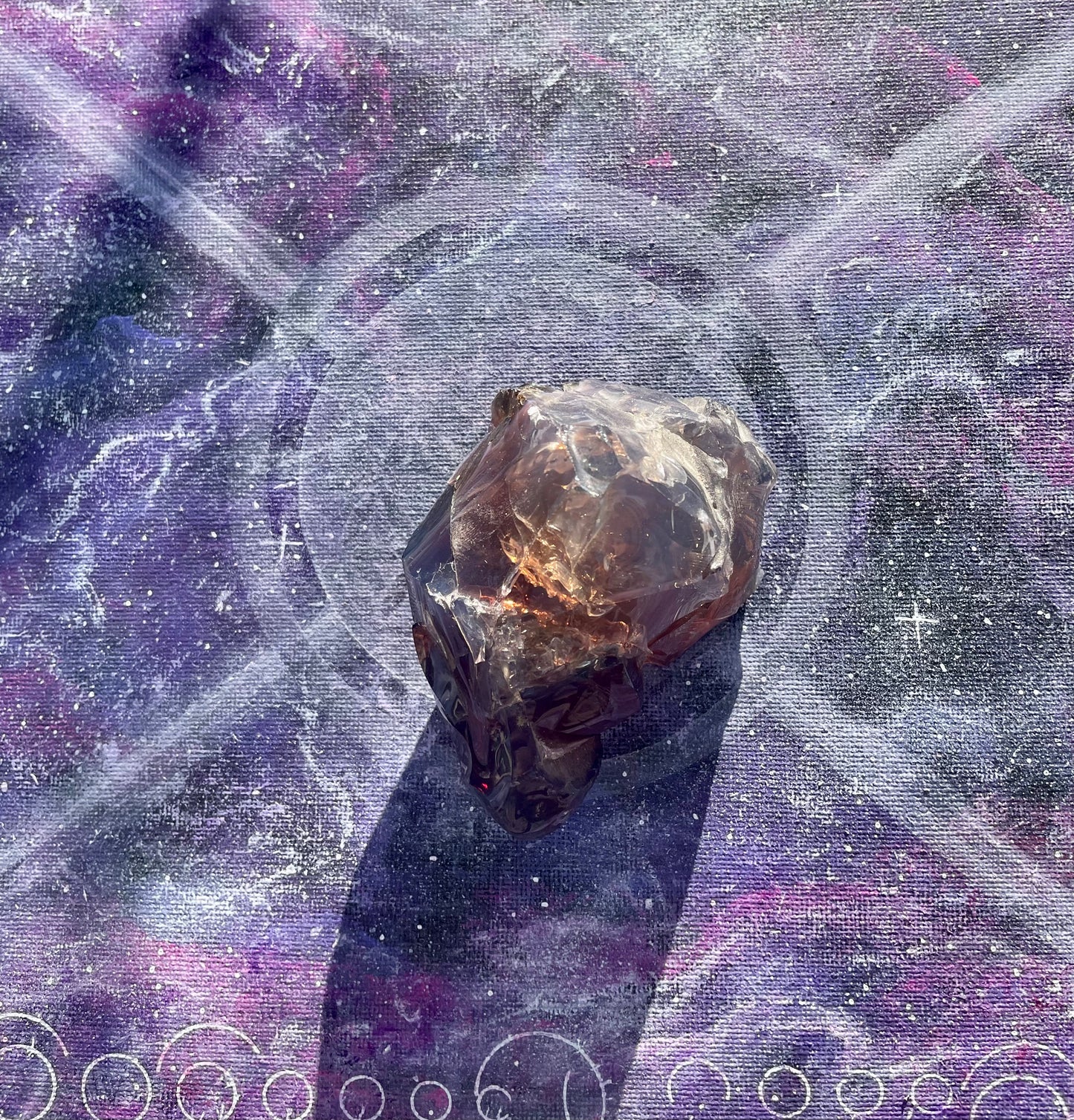 Transition | Peinture vibratoire | Art & Andara