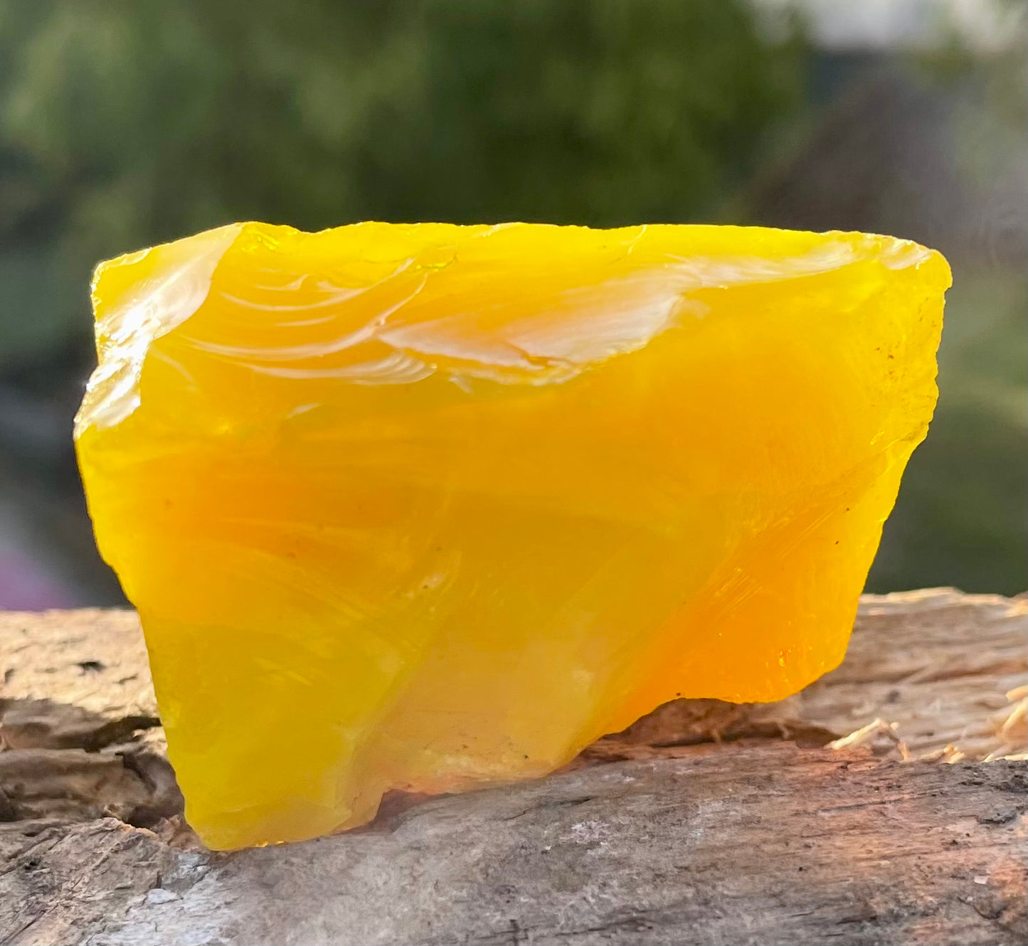 ANDARA Dragon jaune de la création| 87 g / 777 cristal 5D •