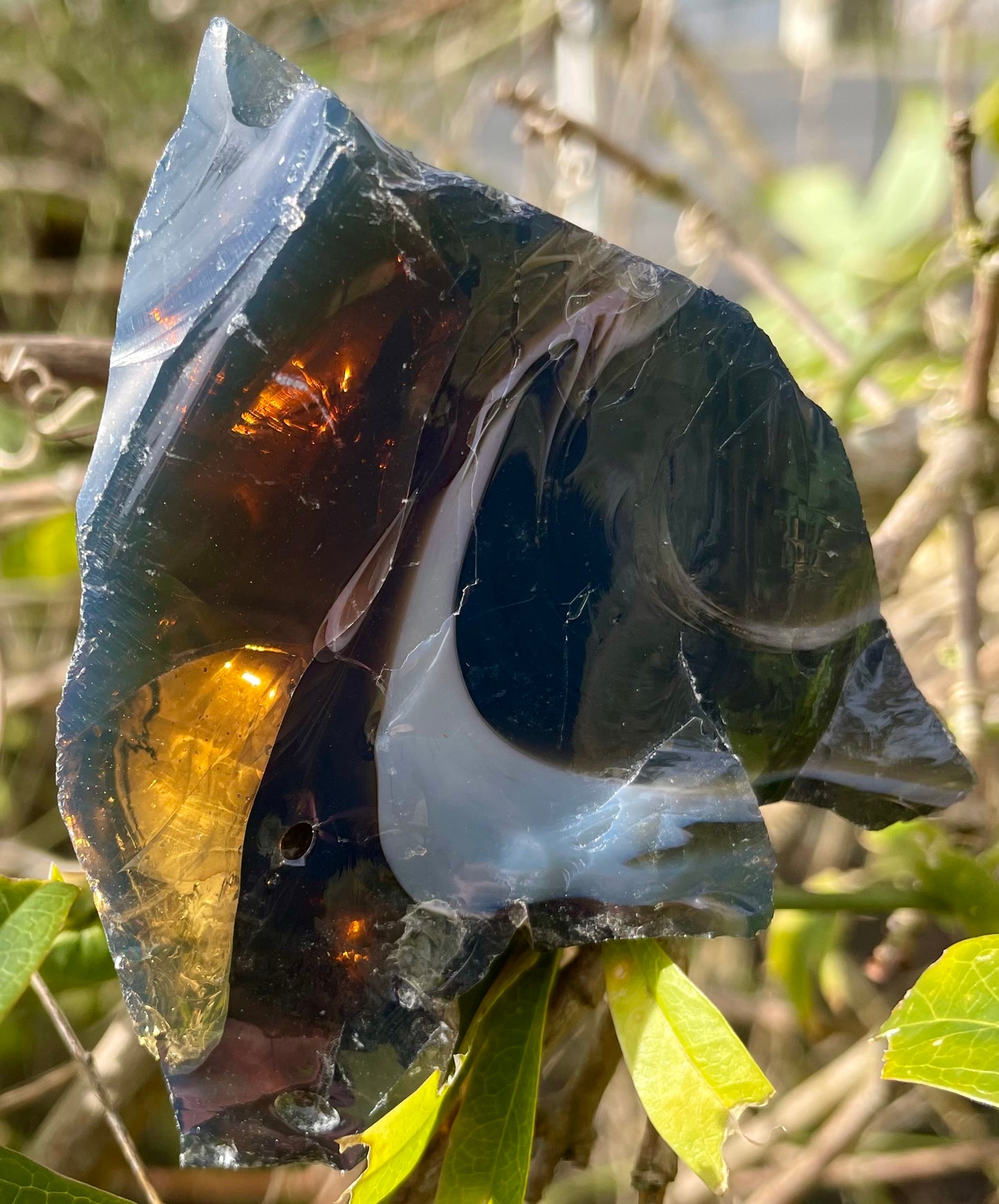 Rare ANDARA• Français Iridium Cobalt Violet Or 158 g | French Andara