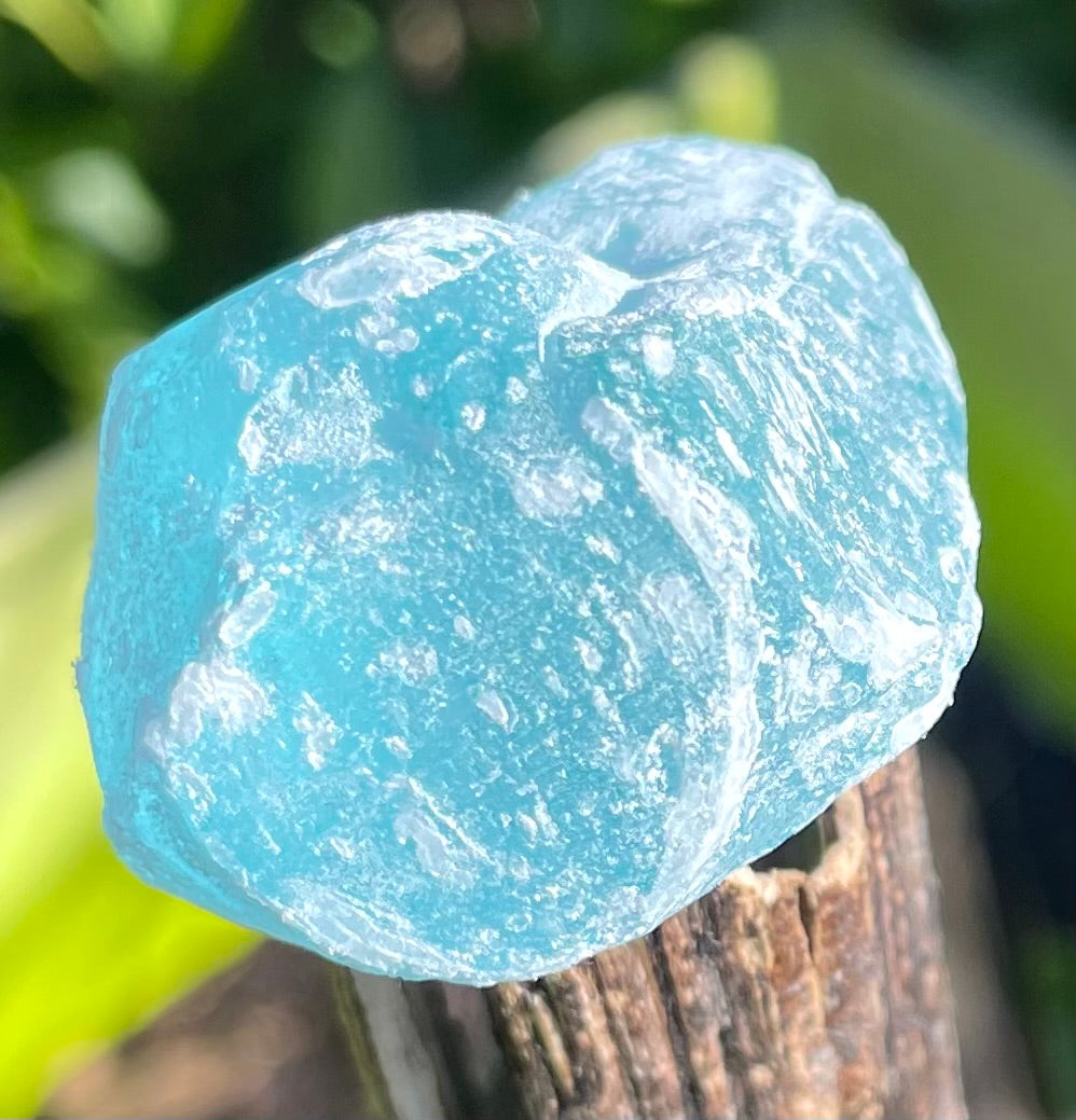 Rare Cristal bleu ETHERIUM ~ 30 g | minéral Afrique ANDARA | A242